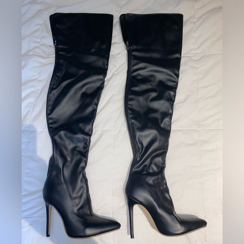 Thigh high boots worn by IG: pika.jenn very exclusive offer only